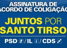 Assinatura do Acordo da Coligação “Juntos por Santo Tirso”