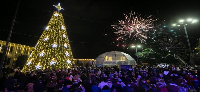 Santo Tirso celebra passagem de ano na praça 25 de abril