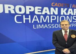 Campeonato da Europa de Karate Cadetes, juniores e sub 21, Isis Matos com um honroso 5º lugar .