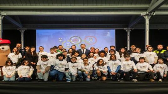 32 alunos participaram na final das olimpíadas da proteção civil!