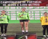 Ana Marinho ( S. Salvador Campo) campeã nacional dos 10.000 metros.