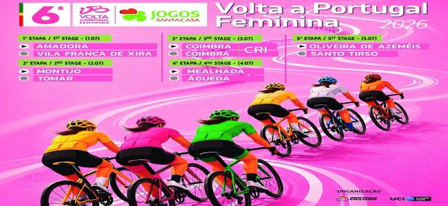 Santo Tirso recebe meta final da 6.ª volta a Portugal feminina!